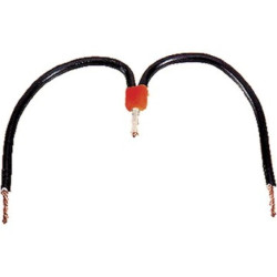 Tulejka kablowa izolowana AHI-TWIN 2x0,75 GY 61802000 /500szt/