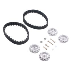 Zestaw gąsienic Pololu 30T (białe)