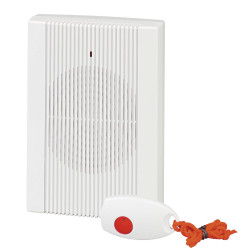 Heidemann 70844 HX Wireless Door Bell, Extra Loud, 100m Range, 8 Melodies