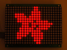 Adafruit 16x24 Red LED Matrix Panel - Chainable HT1632C Driver