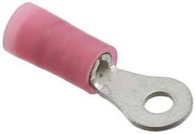 Zacisk oczkowy rozmiar przewodu 1mm² Ø , M2.6 (#4) izolowany średnica wew 2.77mm Molex