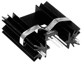 Fischer Elektronik SK 104 25,4 STC SK 104 25,4 STC Radiator żeberkowy 14 K/W (D x S x W) 25.4 x 34.9 x 12.7 mm SOT-32, T