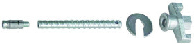 Fischer FDBB 16/250 Element mocujący wiertnic diamentowych 400 mm stal 554060 1 szt. (Ø x D) 16 mm x 400 mm