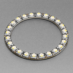 NeoPixel Ring - 24 x 5050 RGBW LEDs w/ Integrated Drivers (Natural White - 4500K)