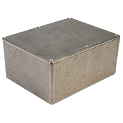 Hammond 1550L IP54 Diecast Aluminium Enclosure Natural (165 x 127 x 77mm)