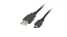 Kabel Połączeniowy Miniusb 2.0 /Canon/ Typ Usb A/Miniusb B(5Pinów), M/M...