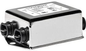 Filter, 50 to 60 Hz, 12 A, 250 VAC, faston plug 6.3 mm, 3-134-827