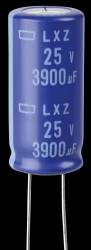 ELXZ250ELL392ML35S ELKO, 3900 µF, 25 V, 105 °C