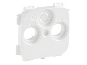 VALENA ALLURE Plakietka perłowa gniazda TV-RD-SAT 30mm 754809 LEGRAND