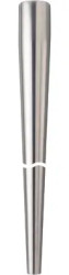 Weld-in protection tube, 400 bar/40 MPa, 1/2&quot; NPS, Ø 38.1 mm, L 191 mm for temperature sensors EL=300 mm, E37430