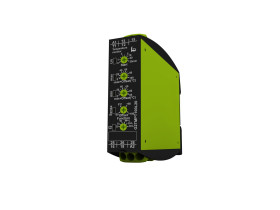 Przekaźnik monitorujący temperaturę styki DPDT 1 -fazowy