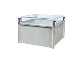 Puszka poliestrowa PLS pokrywa transparentna poliwęglanowa IP65 360x540x180 mm NSYPLS3654G SCHNEIDER ELECTRIC