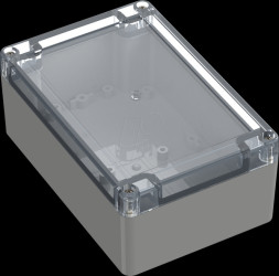 6U07151006139 Industrial housing, 150 x 100 x 60mm, IP66/IP68, light gray