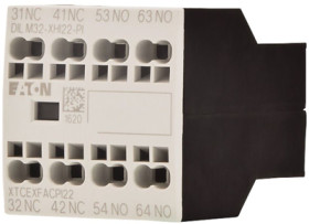 Auxiliary switch, 4 pole, 2 Form A (N/O) + 2 Form B (N/C), push-in, 199311