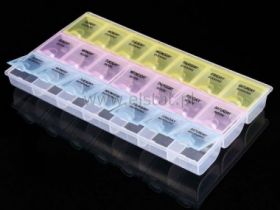 Pudełko organizer 21 przegródek 21.5x12x2cm OR29