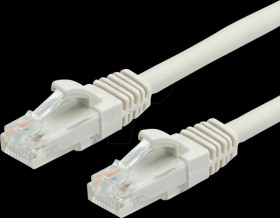 21990200 Patch cable Cat. 6, UTP, LSOH, grey, 0.5 m