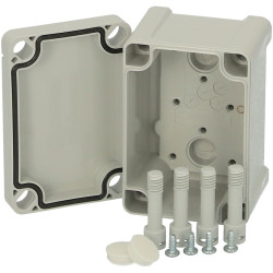 Fibox 5814038 TA 09x07x06cm Enclosure, ABS Opaque cover