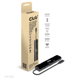 club3D CSV-1599 Stacja dokująca USB-C®