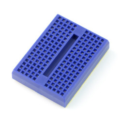 Płytka stykowa - 170 otworów - niebieska