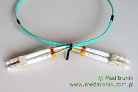 Patchcord ÅwiatÅowodowy LC-LC OM3 50/125Âµm MM duplex dÅ.0,5m