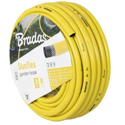 Wąż gumowy ogrodowy żółty 1/2 3-warstwowy 20m SUNFLEX Bradas