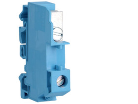 Zacisk szeregowy neutralny 16mm2 dla szyn zbiorczych 10x3mm KXA16ND HAGER