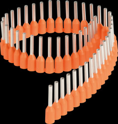 Ferrules - Stripe, 0,5 mm², orange