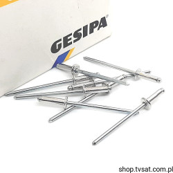 6300170 3x12mm Alu/Steel Rivet RIVET GESIPA