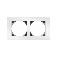 Vestra Ramka podwójna IP20 biały 3872‑00