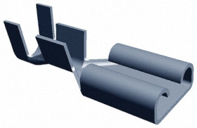 Konektor płaski Żeński 4.75 x 0.81mm długość 14.99mm Izolacja: Nieizolowane Nikiel