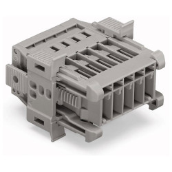 WAGO 769-614/006-000 Male Cage Clamp 14P 5mm Snap-in Flange5