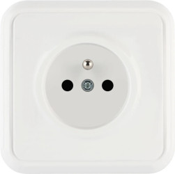 LIZA Gniazdo pojedyncze z/u biały GPT-1z