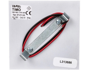 Oprawa LED TIMO z ramką PT 14V DC BIA biała ciepła 07-211-52 LED10721152