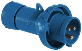 Przemysłowa wtyczka przenośna, prosta, 32A, 2p+E, 200...250 V AC, IP 67 PKX32M723