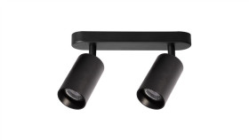 Oprawa Reflektorki Sufitowe Pipe Spot Czarny 2Xgu10 Ml1159 Milagro