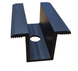 Klema środkowa czarna anodowana KS-35/50/CZ