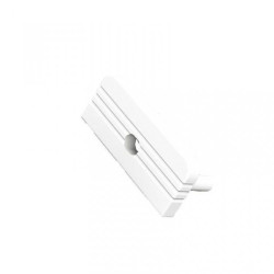 Zaślepka do profil Surface10 biała GEN2 z otworem 77980001 /1szt/