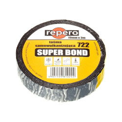 Taśma samowulkanizująca 19x3 czarna Repero 722 SUPER BOND WTE722EX-0019-03