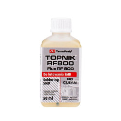 Topnik do lutowania RF800 - butelka z pędzelkiem 50ml - AGTermoPasty AGT-042