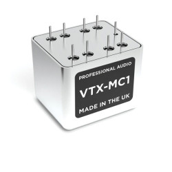Vigortronix VTX-MC1 1 &#x2B; 1 : 20 C.T. (Z: 30 - 100&#x3A9;) Stereo PCB Audio Transformer