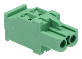 Wtykowy blok zaciskowy 2 -pinowe raster 5.08mm Montaż na kablu Żeński Wurth Elektronik