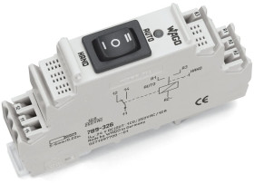 Moduł przekaźnika 24V dc WAGO SPDT 12A Szyna DIN bieguny 1