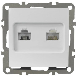 QUADRA Gniazdo telefoniczne komputerowe RJ45 RJ11