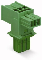 Rozgałęźnik typu T zielony kodowanie E WINSTA EIB 893-1606 /25szt./