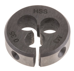 Narzynka , gwint: M3, skok: 0.35mm, śr. zewn.: 13/16cal, HSS