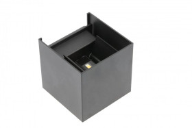 Oprawa LED MISSOURI-K 7W 540lm 4000K IP54 IK08 kwadrat czarny LD-MISS7WKC-NB