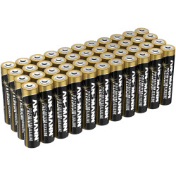 Ansmann 1501-0008 AAA Battery 1.5V 44 pieces High Capacity &amp; Reliable Output