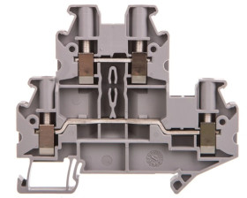 Złączka szynowa 2-piętrowa 4mm2 szara UTTB 4 HV 3000610 /50szt./