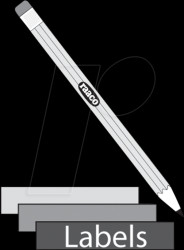 111362 Shelf drawer label