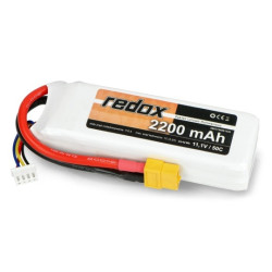 Pakiet Li-Pol Redox 2200mAh 50C 3S 11,1V